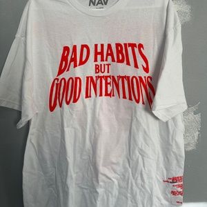 Nav x Vlone Bad Habits Tee